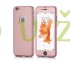 360° kryt Apple iPhone 6/6S - ružový (Rose gold)